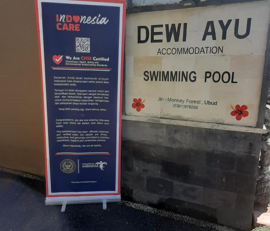 Dewi Ayu Accomodation Ubud Zewnętrze zdjęcie