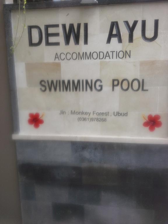 Dewi Ayu Accomodation Ubud Zewnętrze zdjęcie